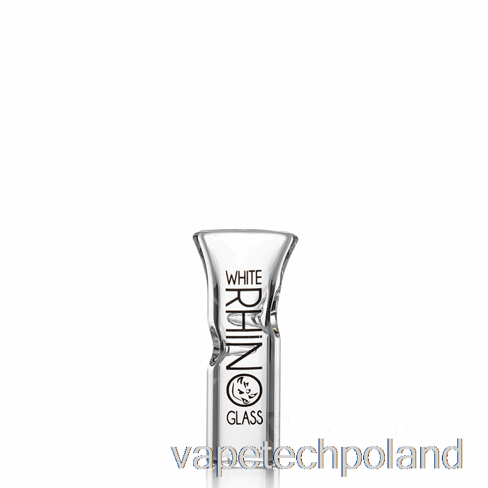 Vape Shop Warszawa White Rhino Końcówki Szklane Płaska Szklana Końcówka [xl]